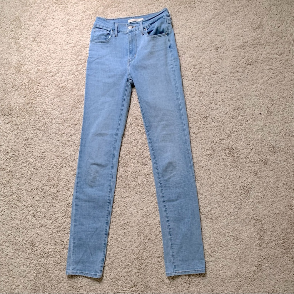 Levi’s 724 high rise straight leg jeans